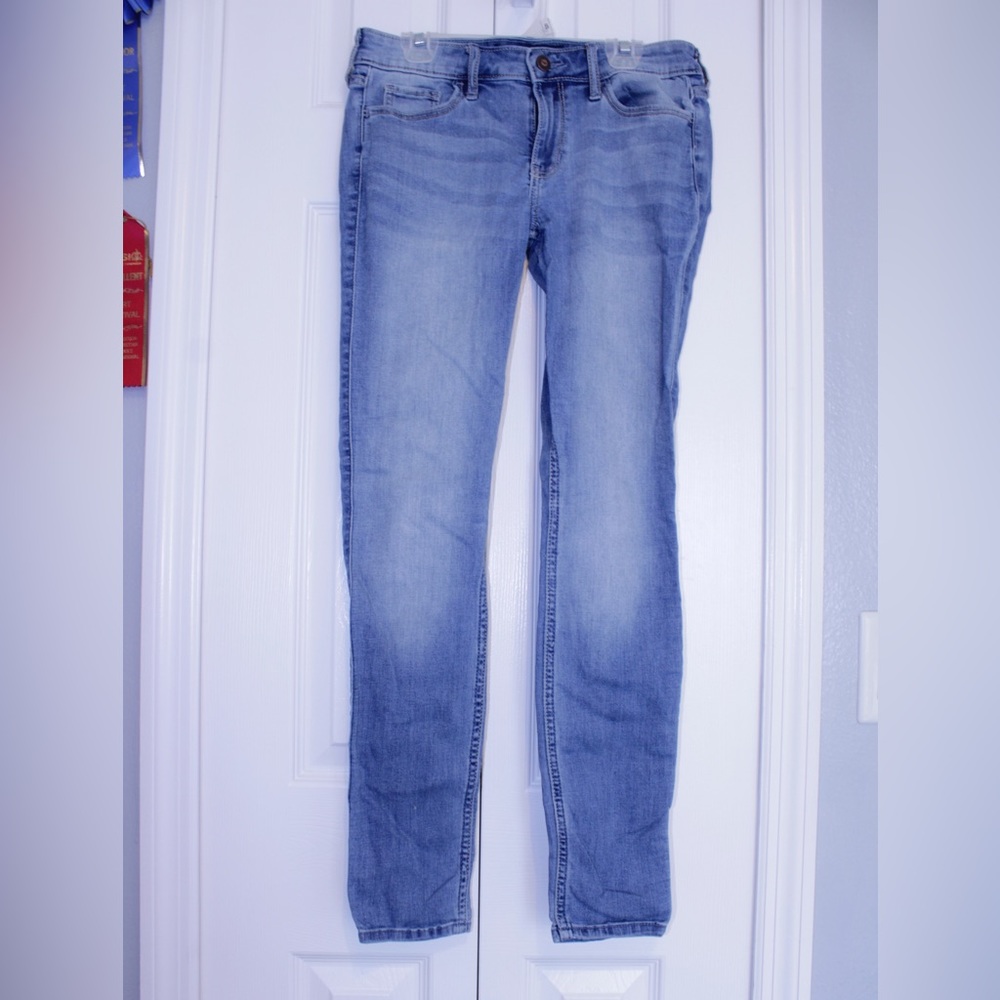Blue skinny Hollister Jeans